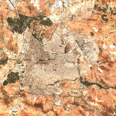 Sentinel-2 satellite image of Gaziantep on 2025-07-20
