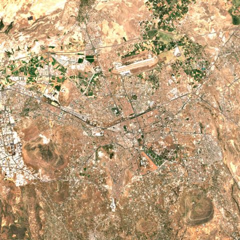 Sentinel-2 satellite image of Kayseri on 2025-07-20